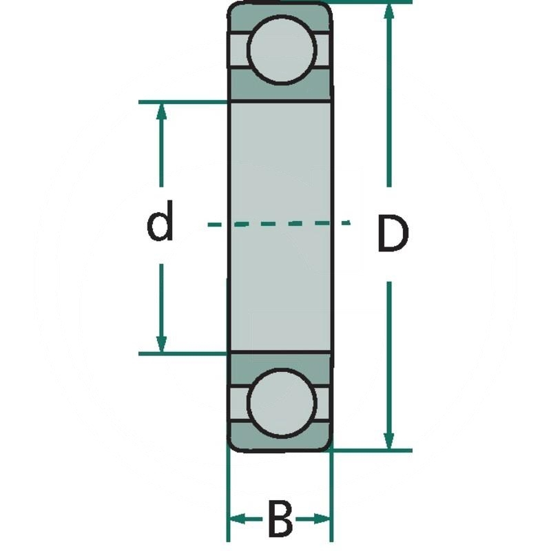  Deep groove ball bearing